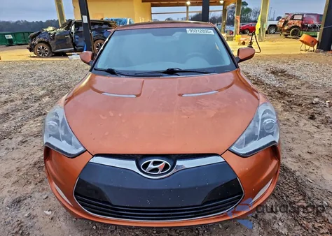 2012 Hyundai Veloster z USA, uszkodzony, nr VIN KMHTC6AD4CU030684